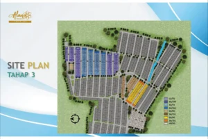 Siteplan Alana Regency Tambak Oso Tahap 3