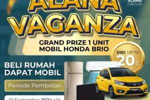 Promo Akhir Tahun Alana Regency: Hunian Strategis Menanti Anda!